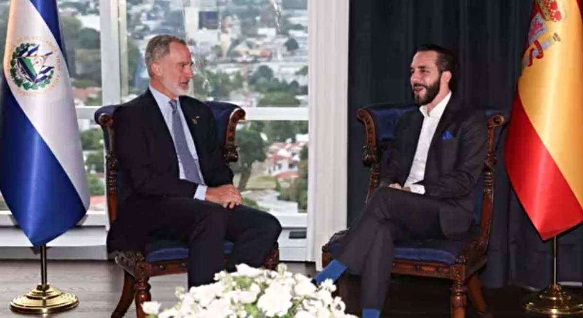Felipe VI con Nayib Bukele / EP