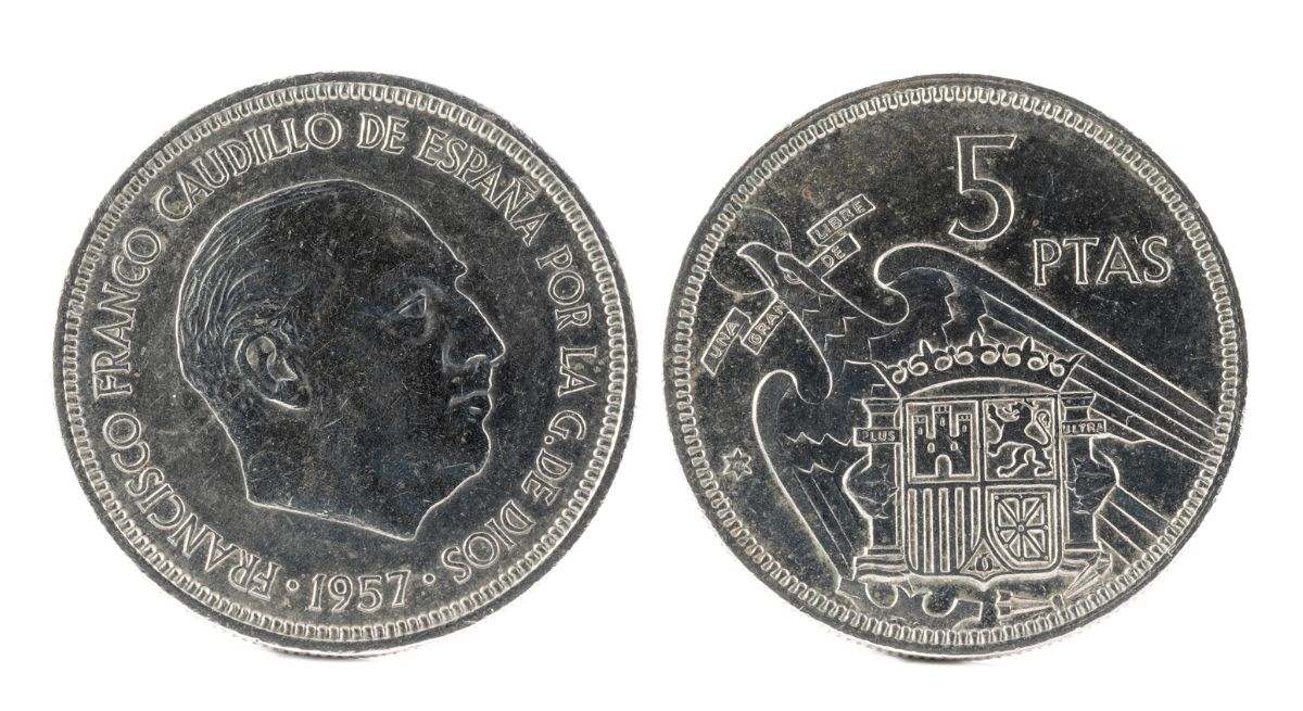 Las monedas de 5 pesetas que pueden hacerte ganar hasta 45.000 euros en 2023
