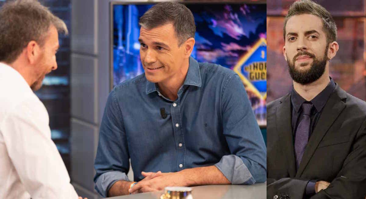 Pablo Motos, Pedro Sánchez y Broncano