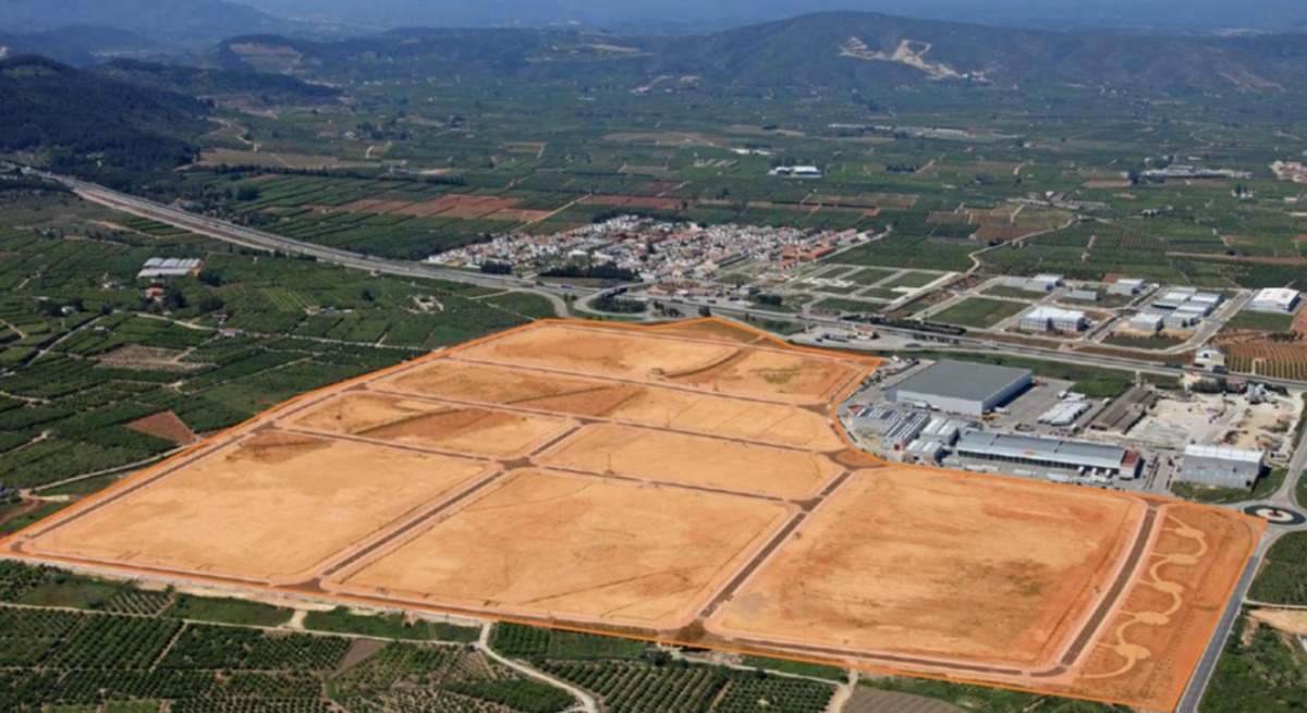 El polígono El Pla II en la provincia de Valencia.