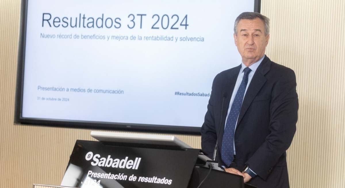César González-Bueno, consejero delegado de Sabadell.