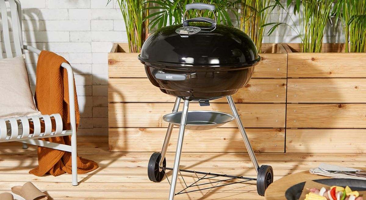 Barbacoa de carbón Weber Compact Kettle