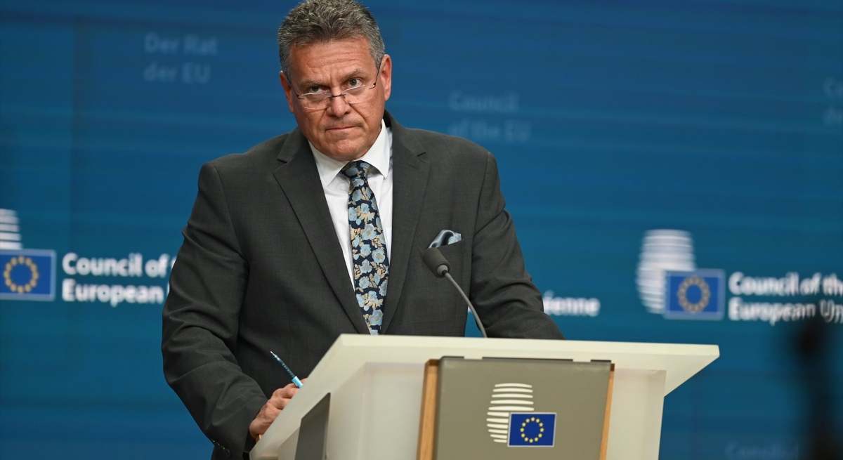 Maros Sefcovic, comisario de Comercio europeo / EP