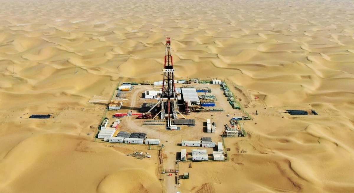 China supera los 10.000 metros de profundidad en la corteza terrestre para buscar crudo en el centro de la Tierra