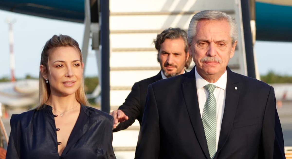 Alberto Fernández, Fabiola Yáñez 