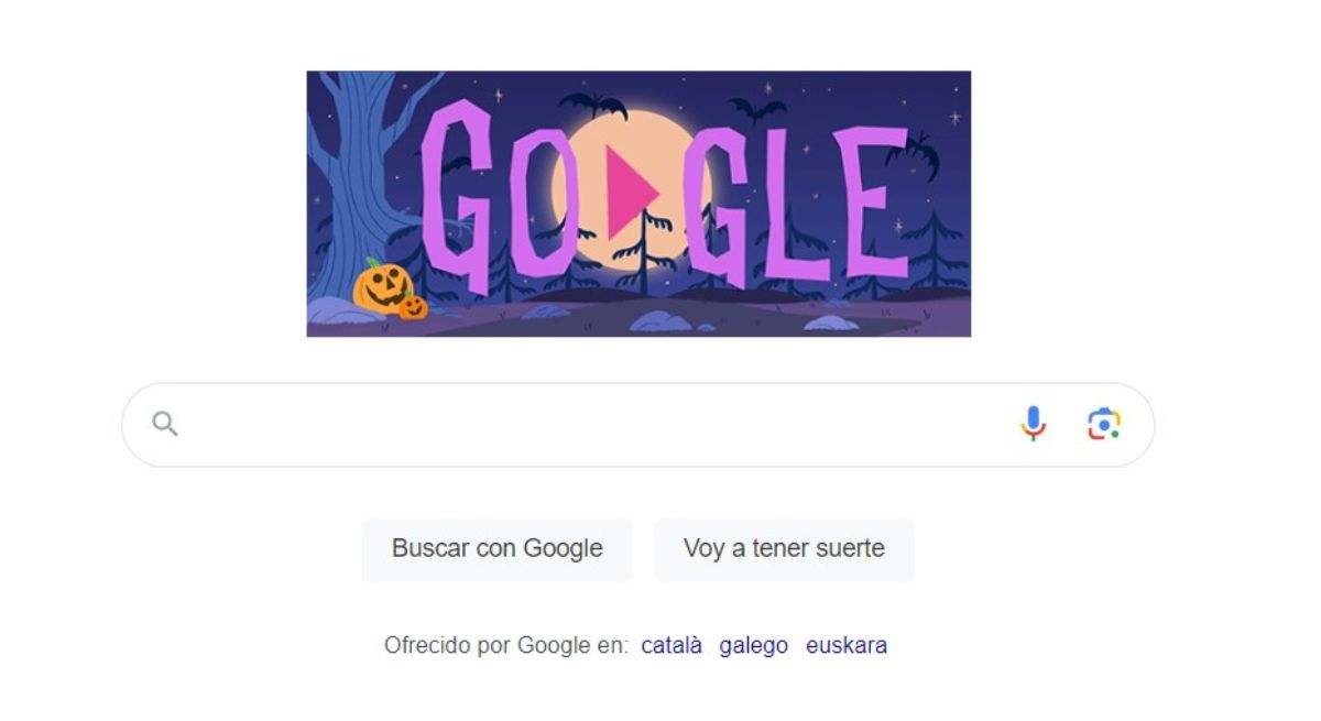 Doodle Halloween de Google