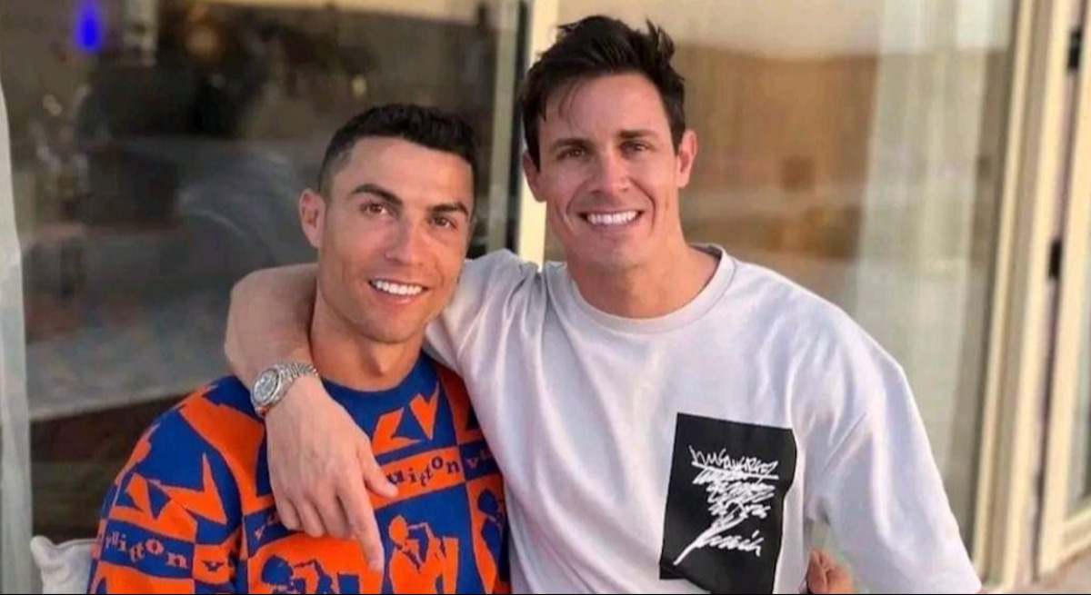 Cristiano Ronaldo y Edu Aguirre