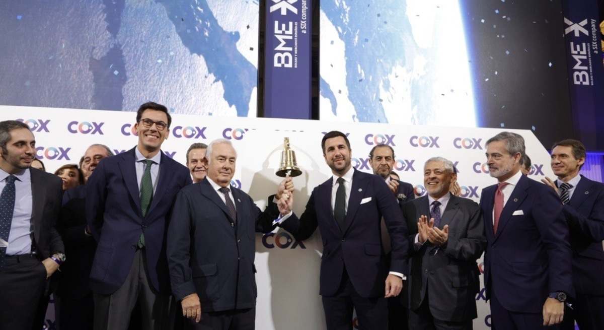 Estreno en bolsa de Cox en 2024.