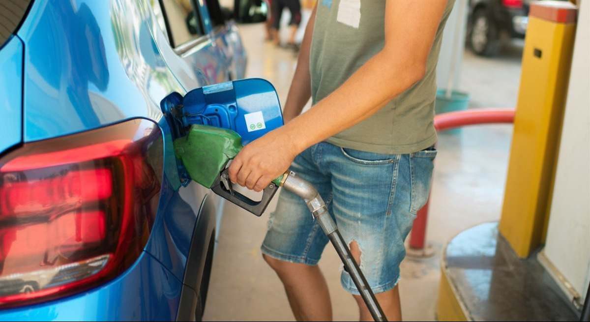Una gasolinera