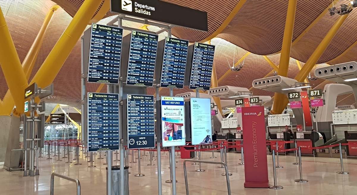 El aeropuerto Adolfo Suárez Madrid-Barajas / EP