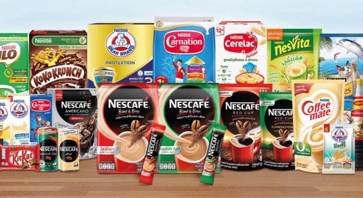 Productos de Nestlé. EE