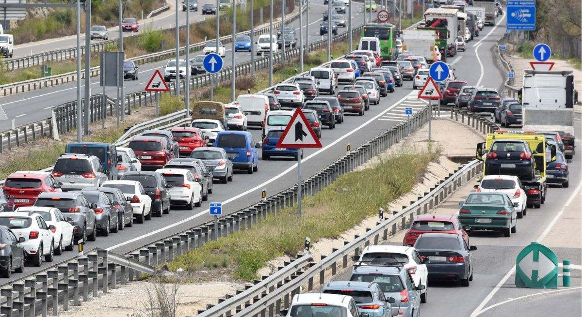 Trafico coches madrid