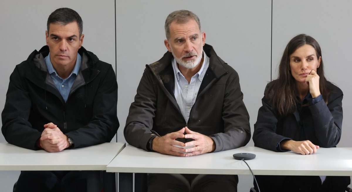 Pedro Sánchez y los Reyes