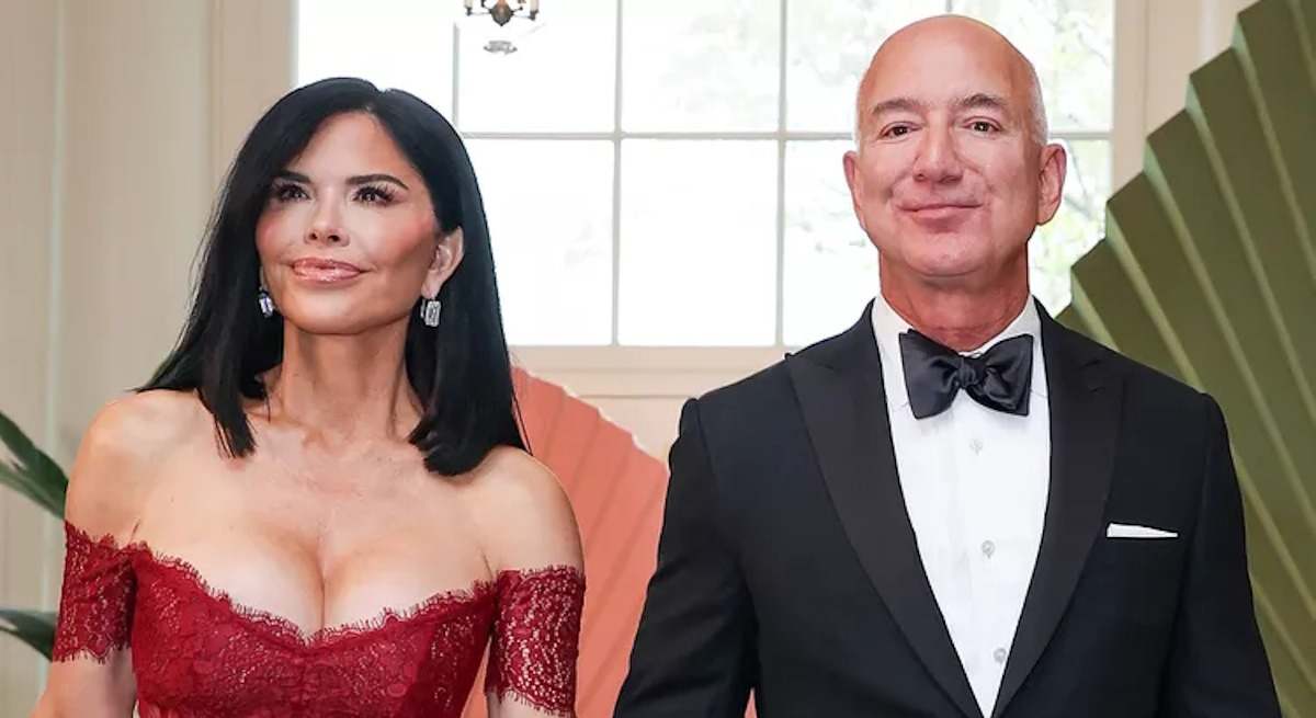 Lauren Sanchez y Jeff Bezos