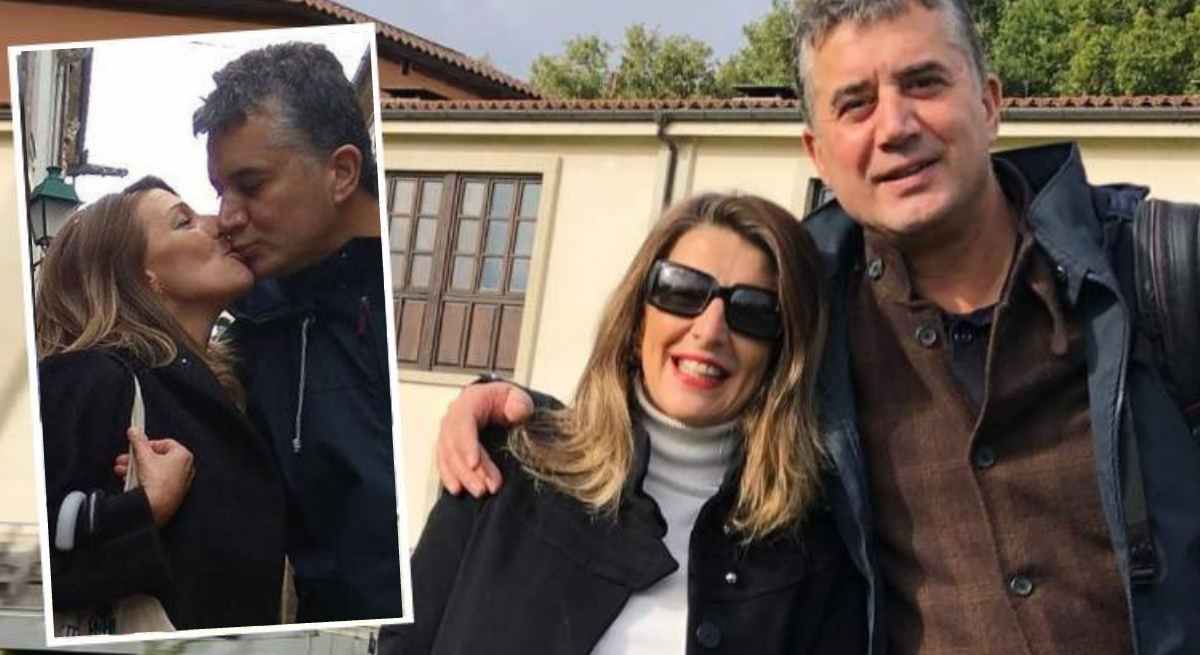 Yolanda Díaz y su marido