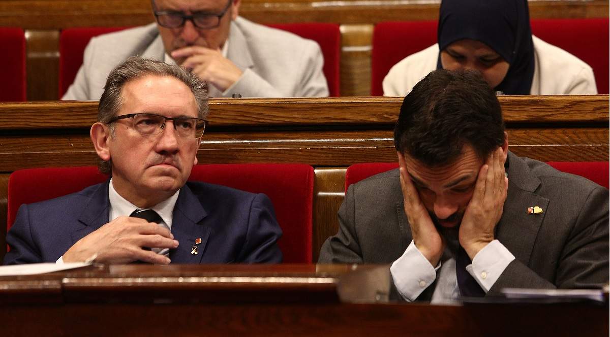 Jaume Giro y Roger Torrent Luis Moreno