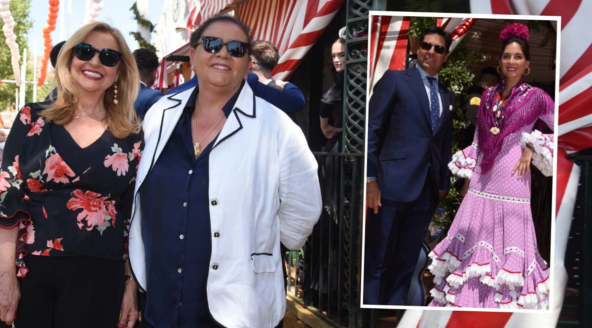 María del Monte en la Feria de Abril