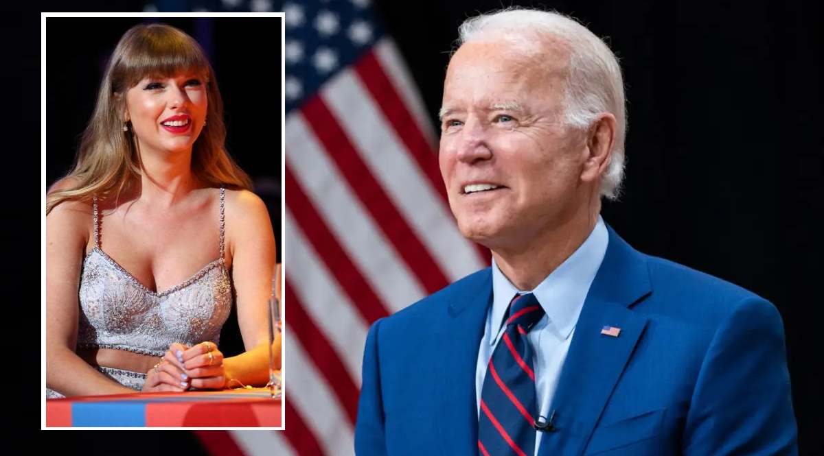 Joe Biden y Taylor Swith