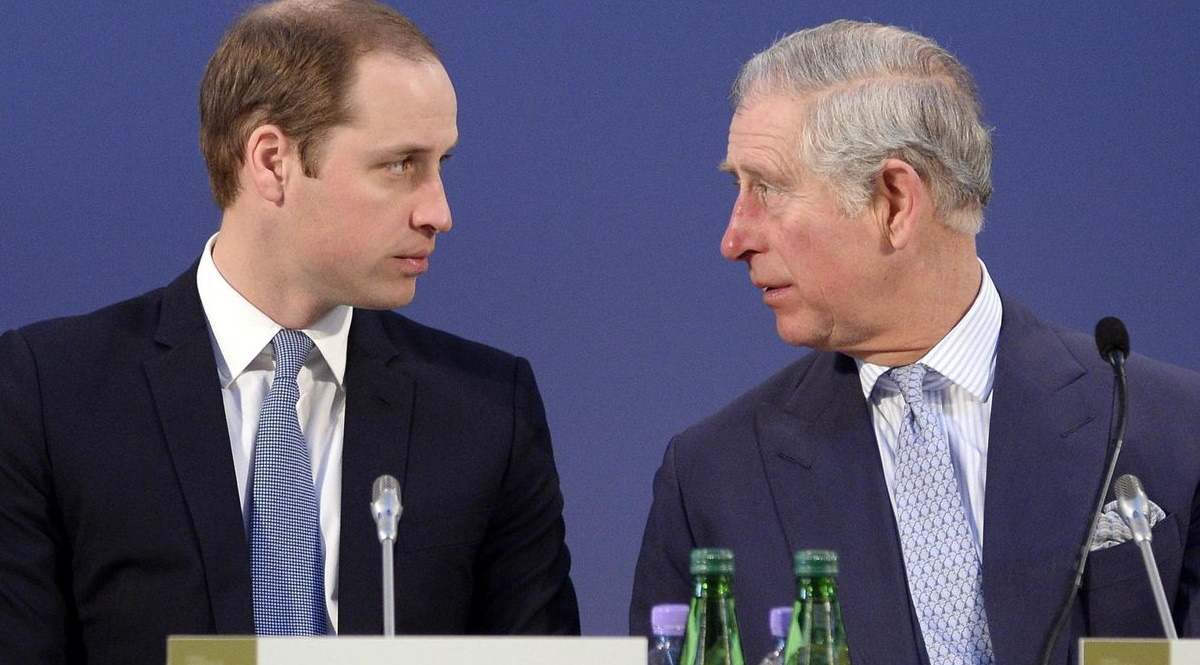 Rey Carlos III y príncipe Guillermo