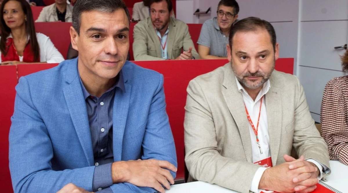 Pedro Sánchez y Ábalos