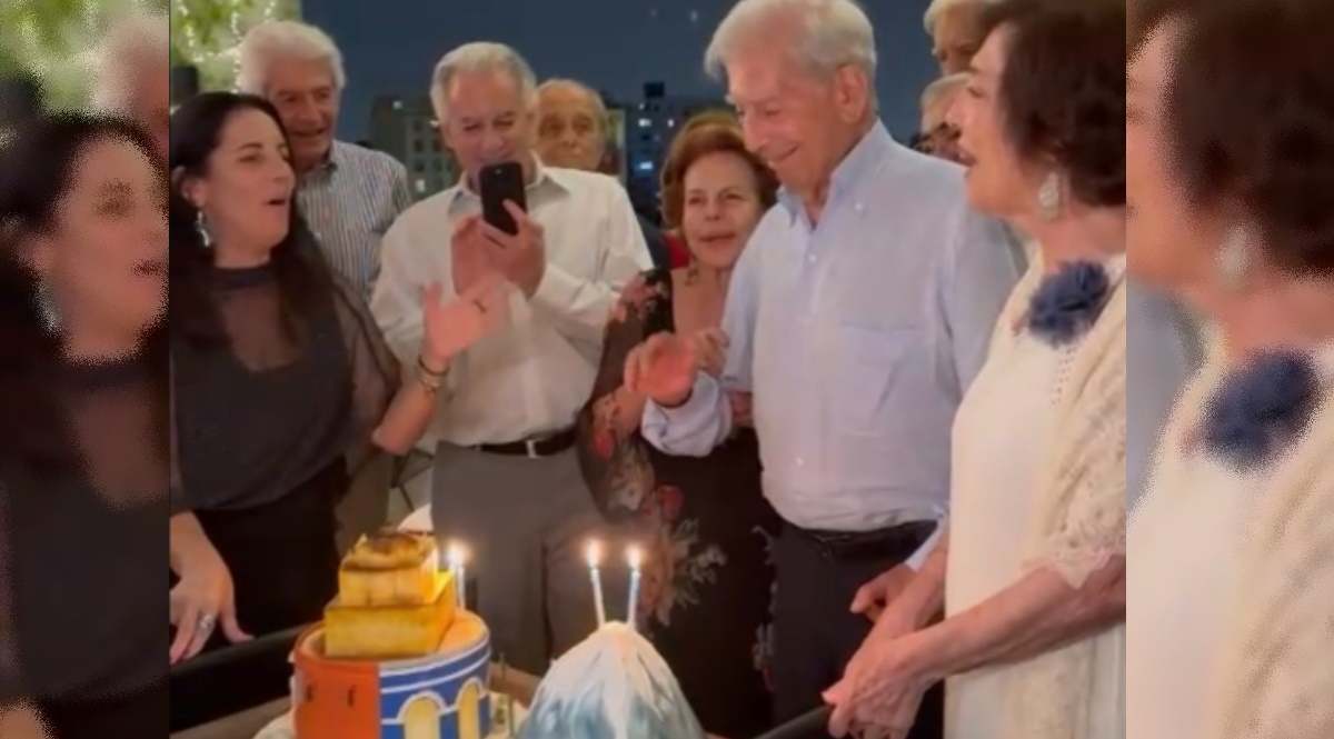 Vargas Llosa en su 88 cumpleaños