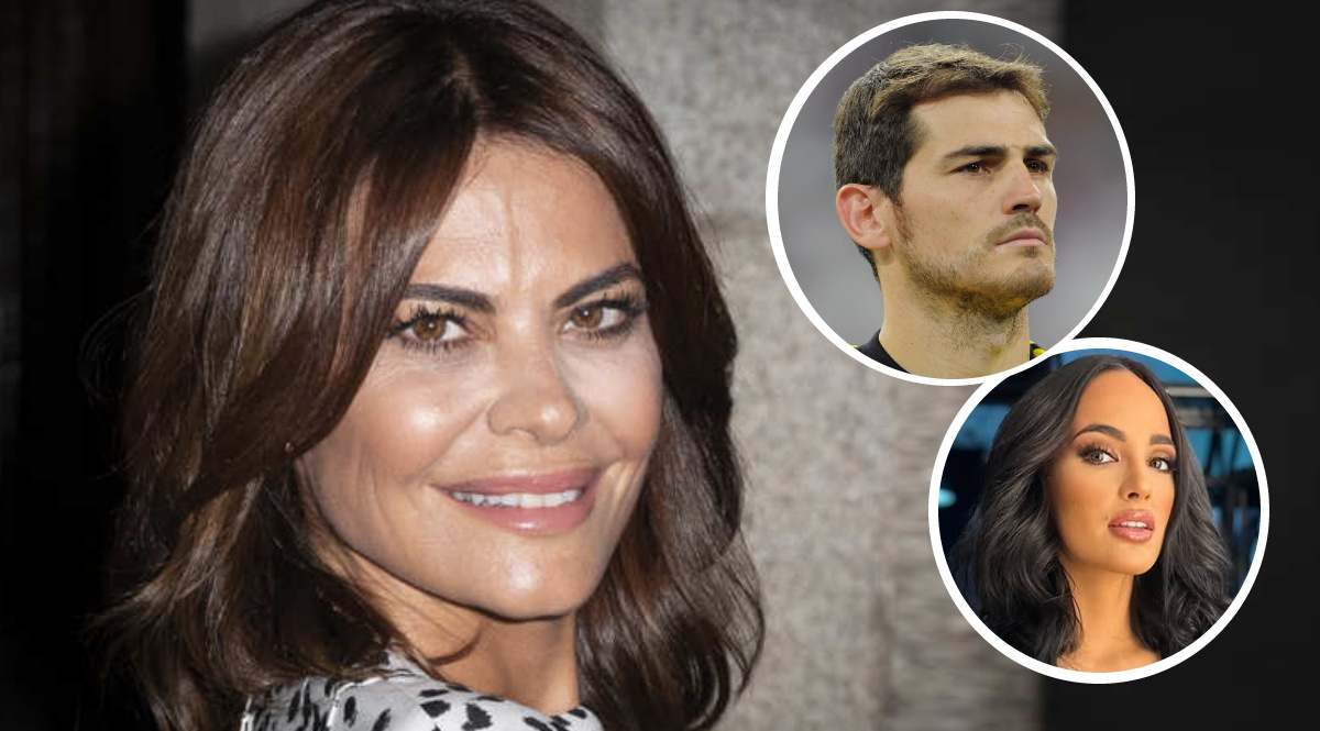 María José Suárez, Iker Casillas y Claudia Bavel 