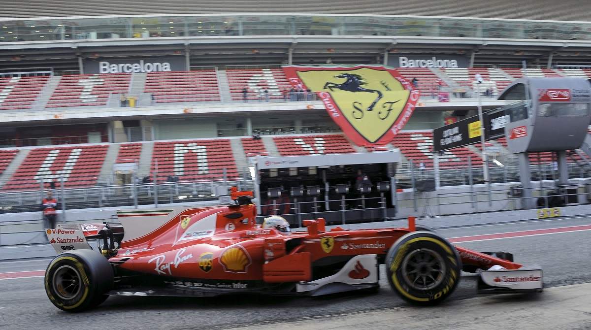 ferrari montmelo