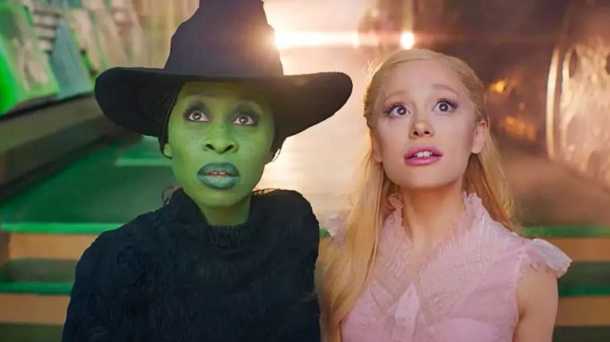 Ariana Grande y Cynthia Erivo en Wicked