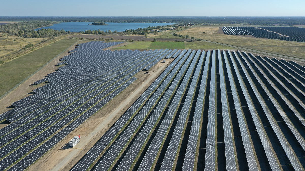 Una planta fotovoltaica