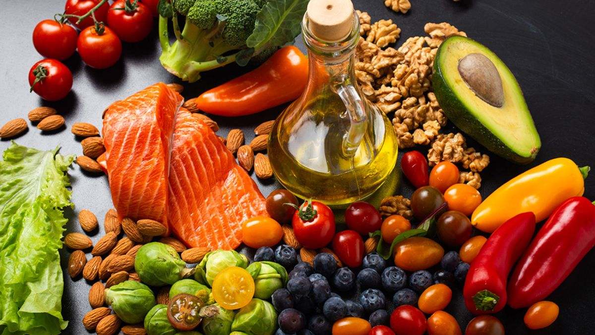 Varios alimentos saludables para tu organismo