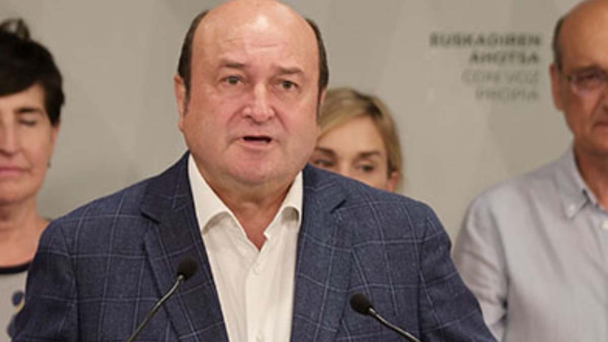 Andoni Ortuzar, presidente del PNV.
