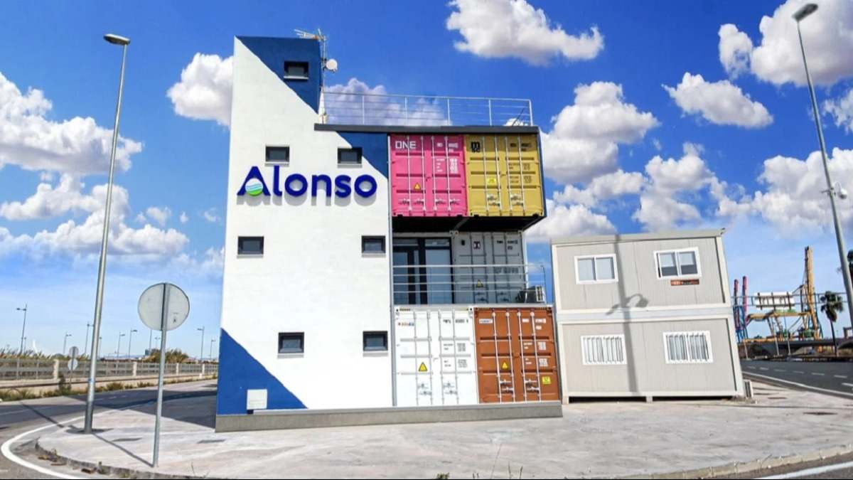 Oficinas del Grupo Alonso en el puerto de Valencia.