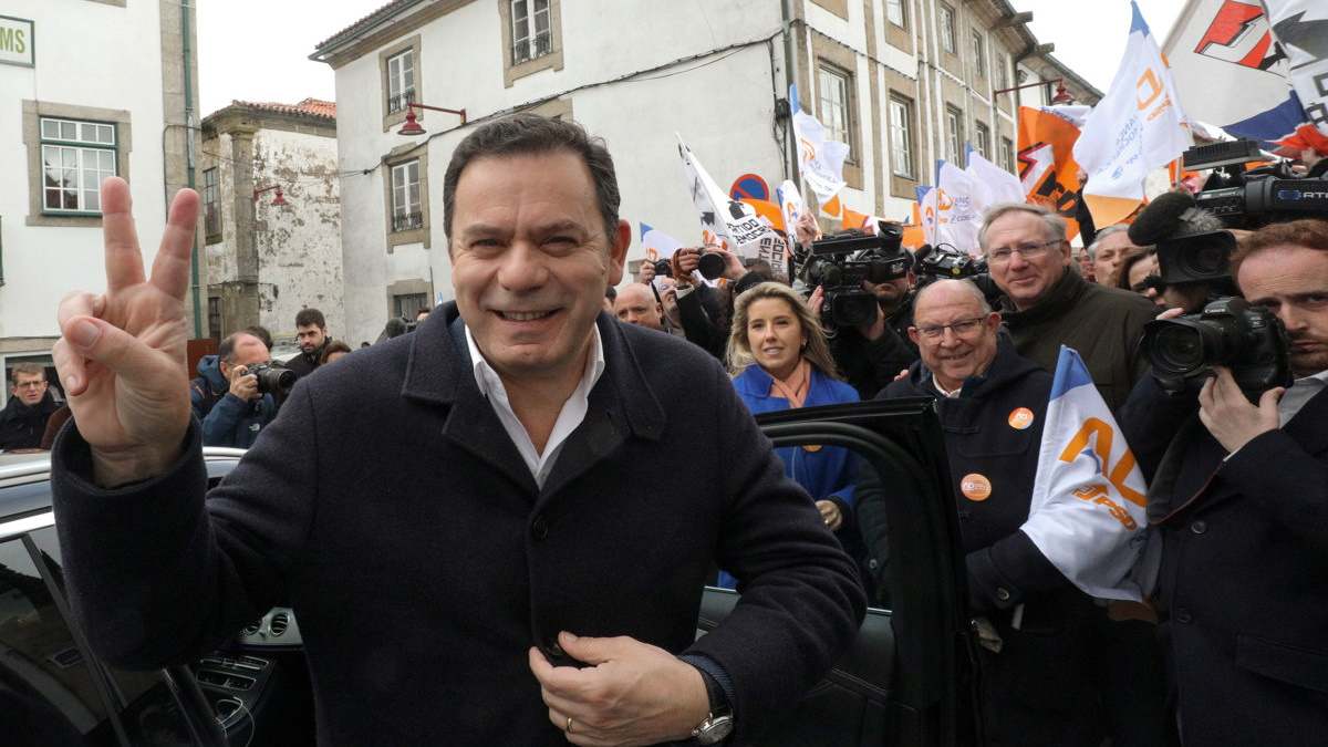 Luís Montenegro, candidato de Alianza Democrática a las elecciones de Portugal.