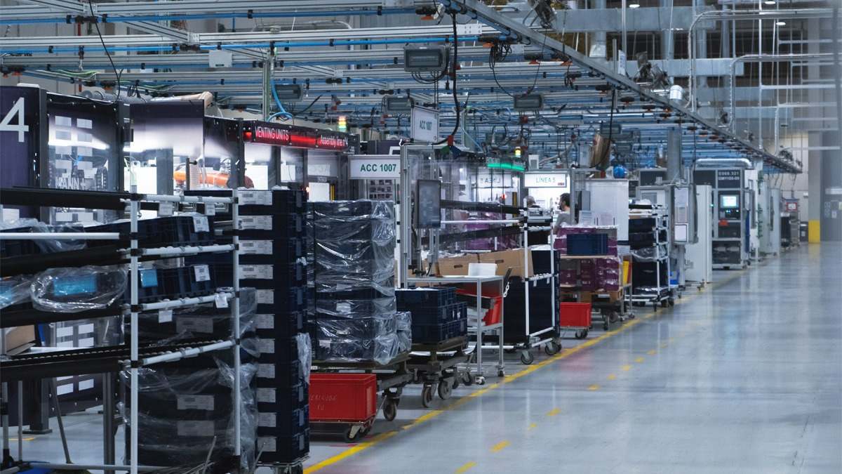 Instalaciones de la empresa Mann Hummel de componentes de automoción
