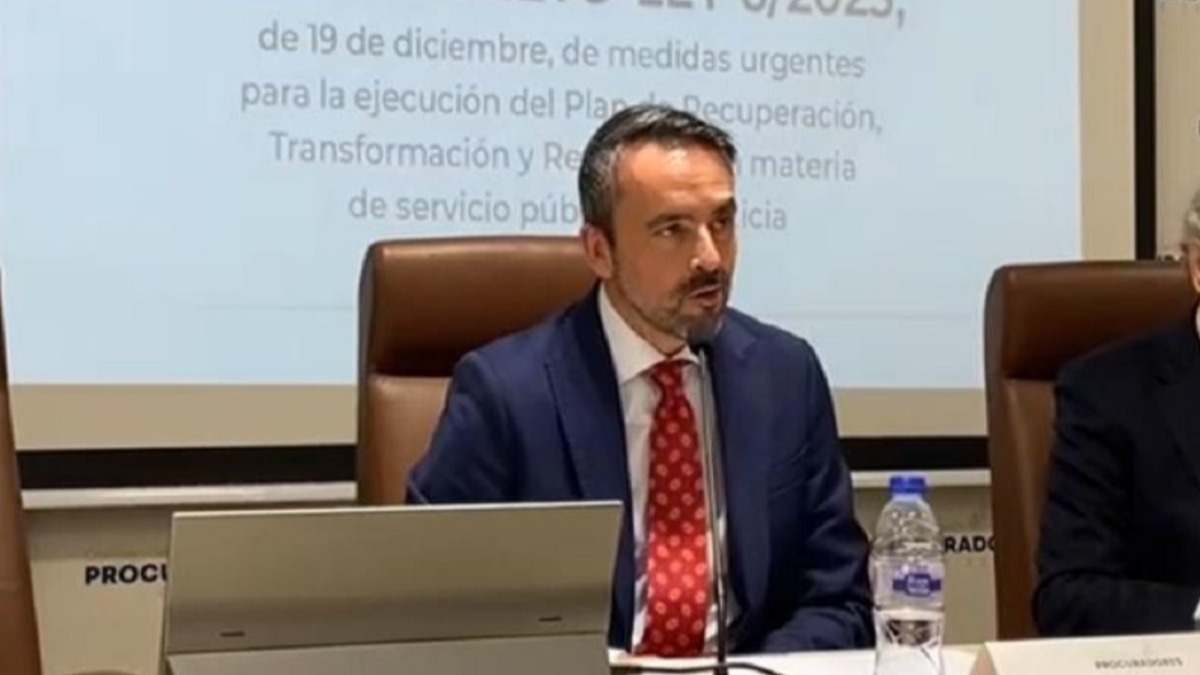 El secretario de Estado de Justicia, Manuel Olmedo