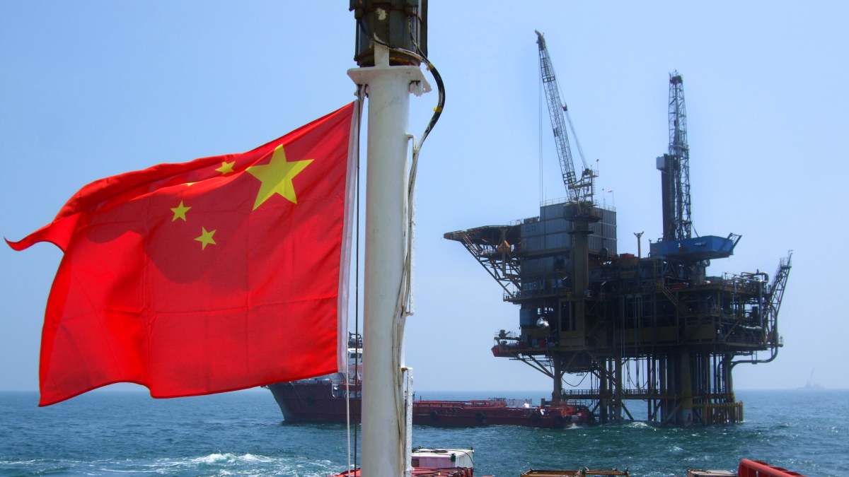 China gas natural petróleo exploración