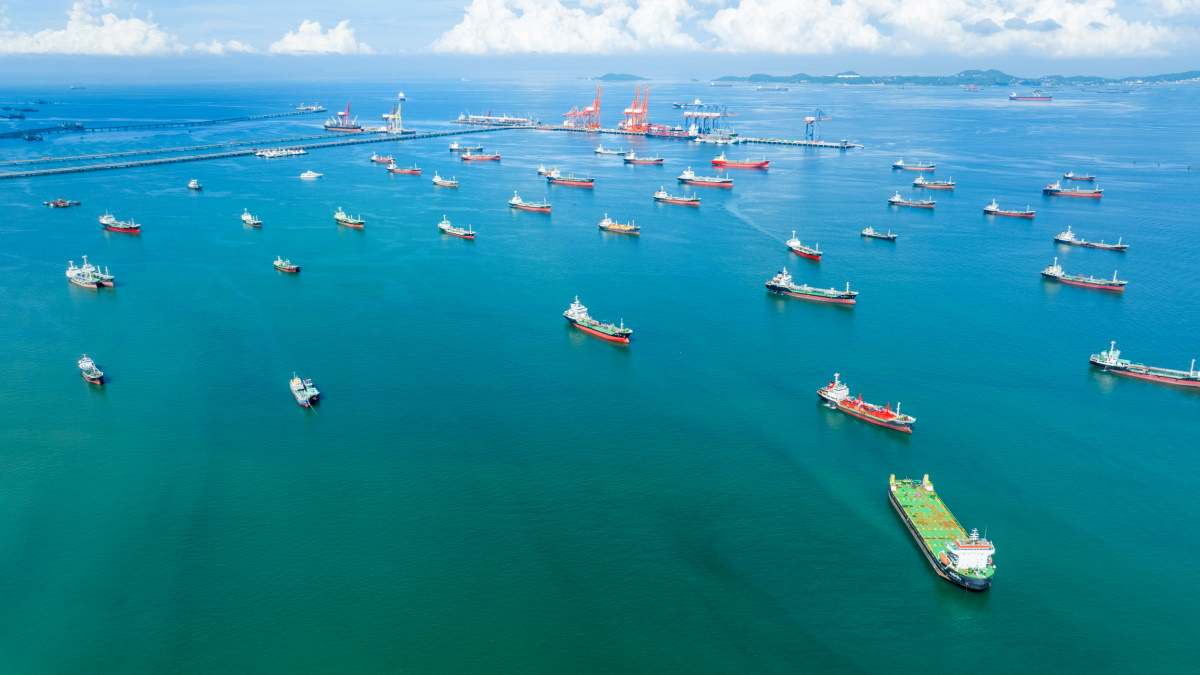 bunkering Singapur buques ruta comercial