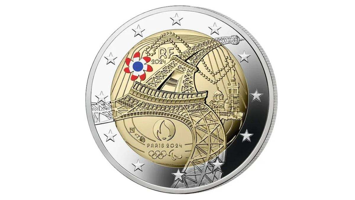Así son las valiosas versiones de monedas de 2 euros que rinden homenaje a los Juegos Olímpicos de París: precio y cómo conseguirlas