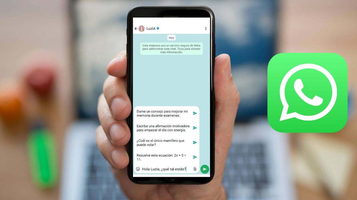 Adiós a ChatGPT: Luzia es una IA integrada en WhatsApp con más funciones y capacidades