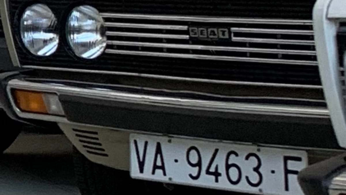 matricula coche