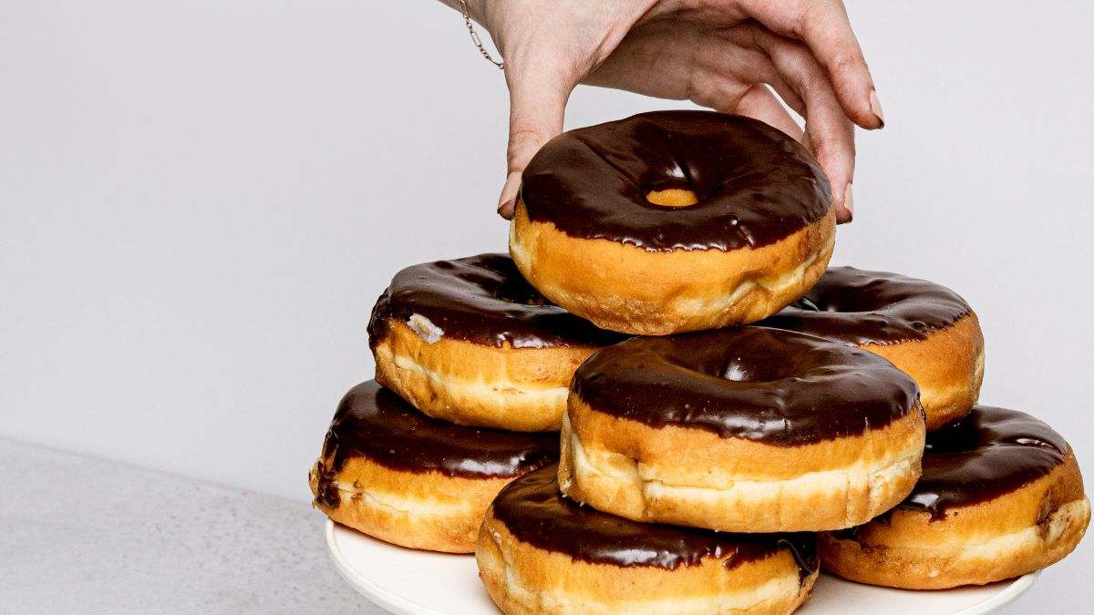 donut de chocolate