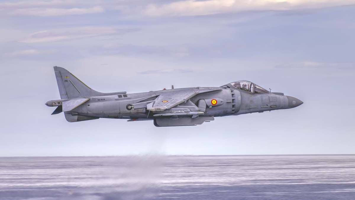 Harrier Ejército España fuerzas armadas