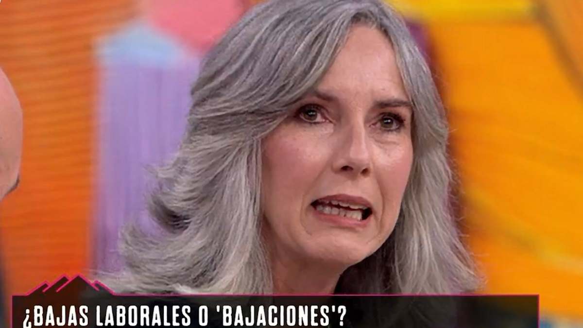 Captura de la intervención de Arantza Busto en LaSexta.