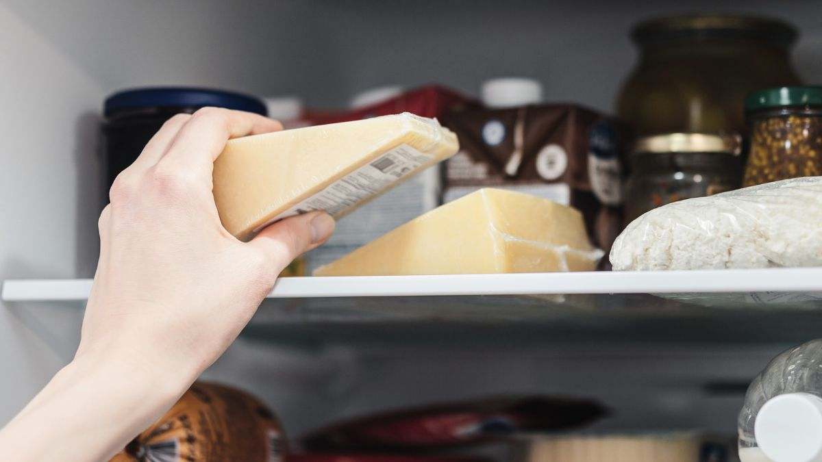 queso en la nevera