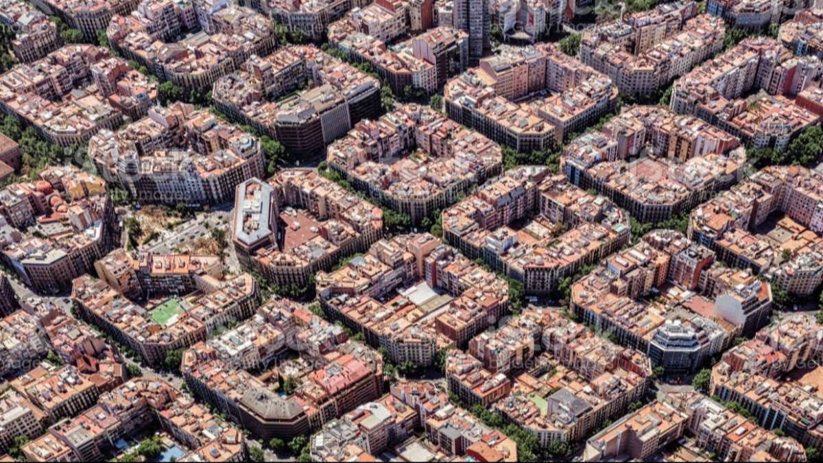 Vista aérea de Barcelona | iStock