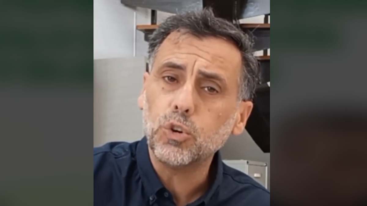Captura de Alfonso Muñoz en uno de sus vídeos en TikTok.