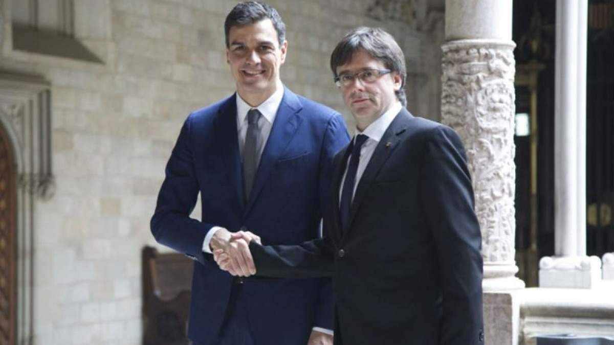 Sánchez y Puigdemont cierran el acuerdo de investidura