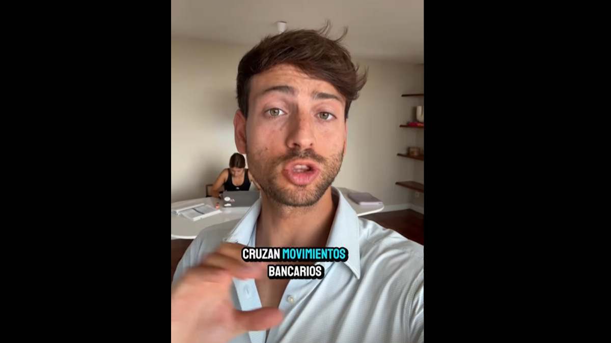 Captura del vídeo de Instagram de Andrés Millán.