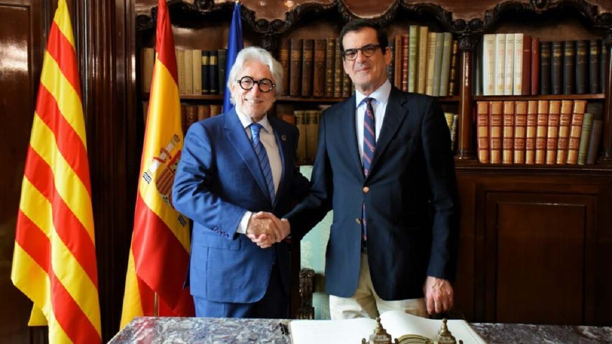 Josep Sánchez Llibre y Rui de Carvalho de Araújo Moreira. EE
