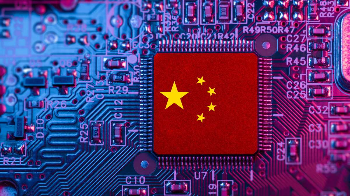 Chip con bandera china